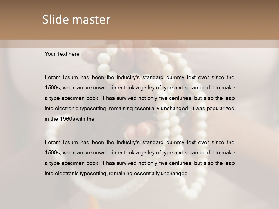 Emotion Outdoor White PowerPoint Template