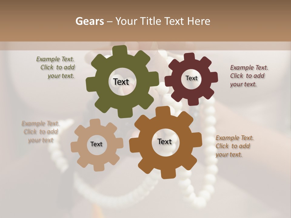 Emotion Outdoor White PowerPoint Template