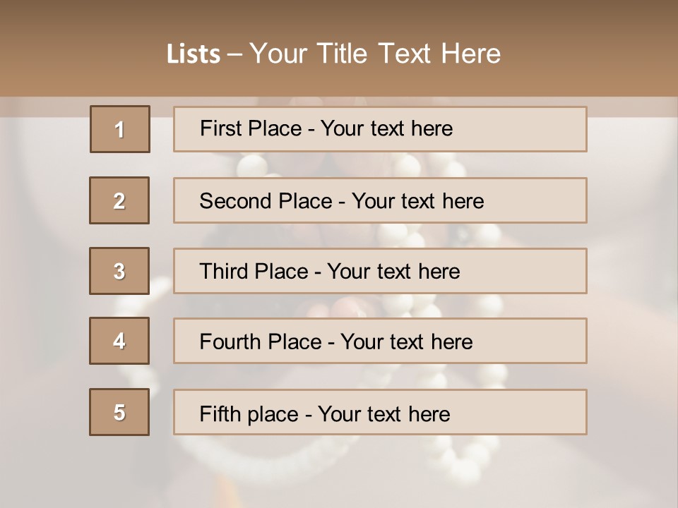 Emotion Outdoor White PowerPoint Template