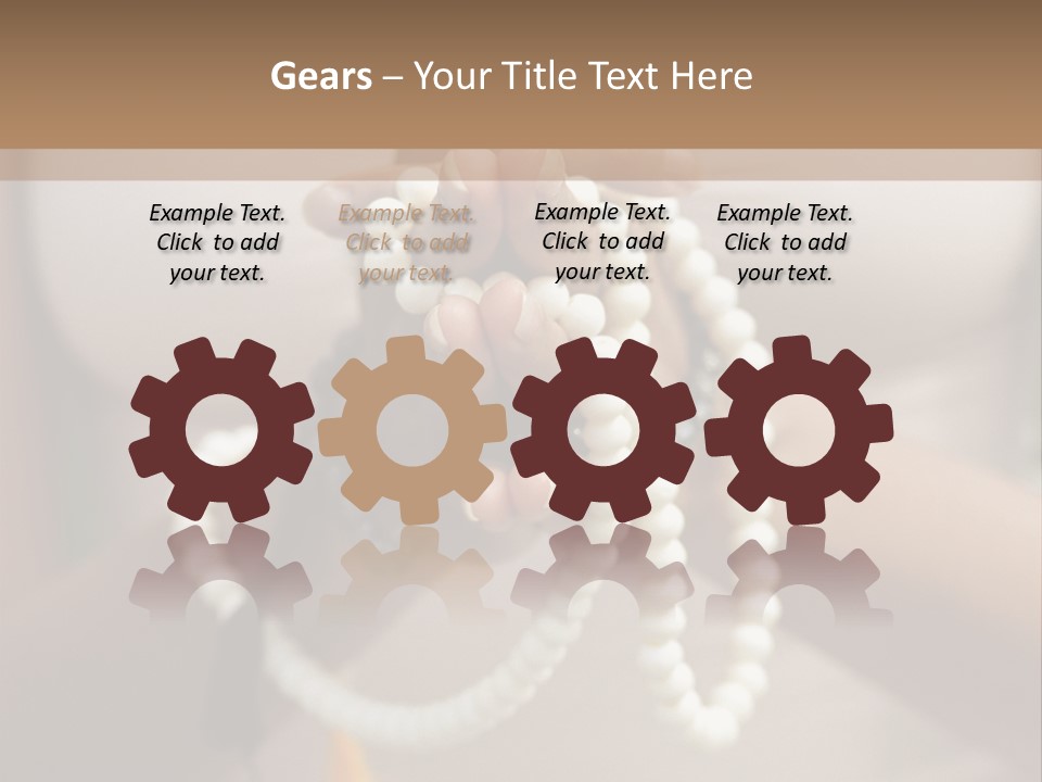 Emotion Outdoor White PowerPoint Template