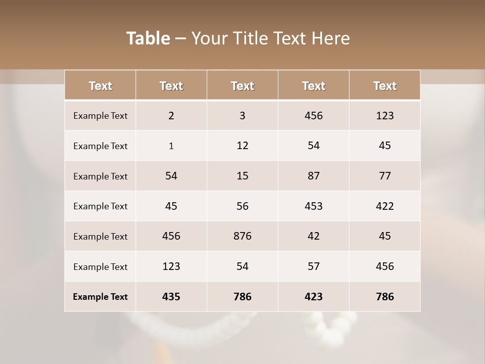 Emotion Outdoor White PowerPoint Template