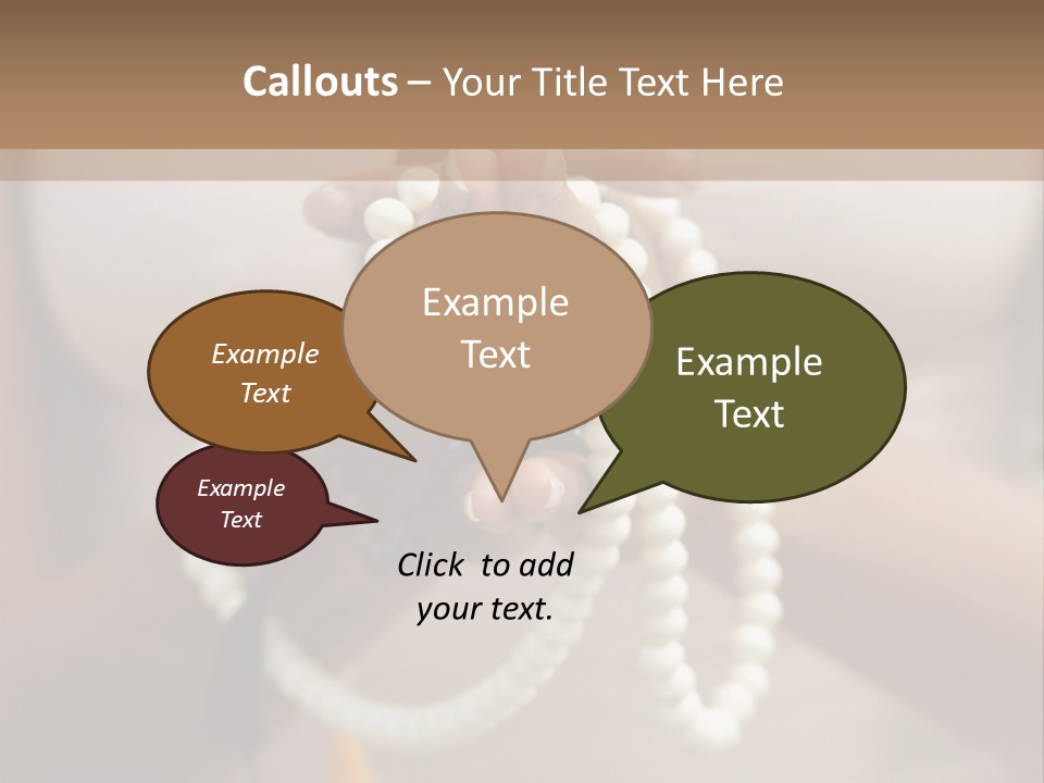 Emotion Outdoor White PowerPoint Template