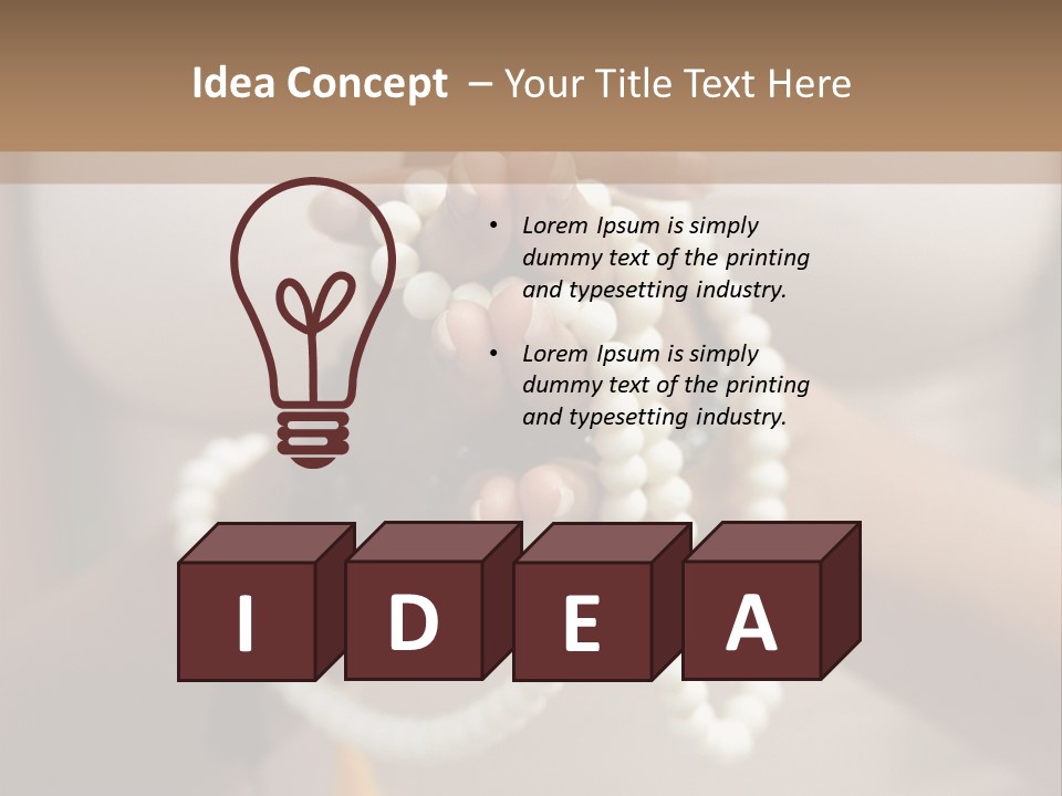 Emotion Outdoor White PowerPoint Template