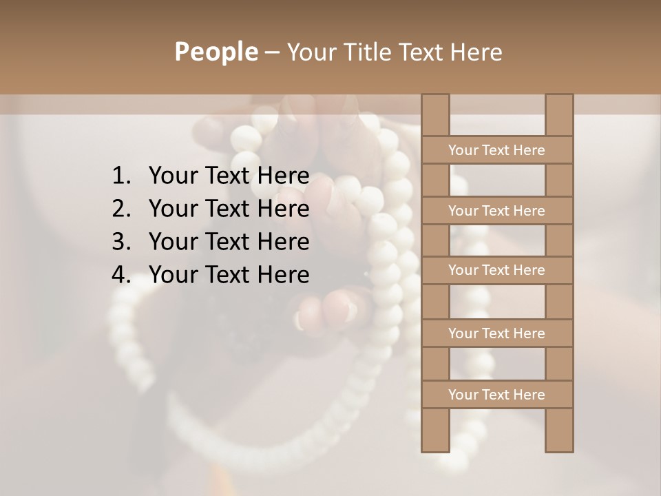 Emotion Outdoor White PowerPoint Template