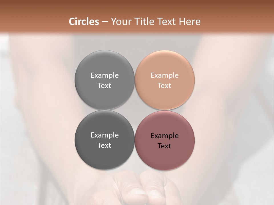 Traditionallly Female Hugging PowerPoint Template