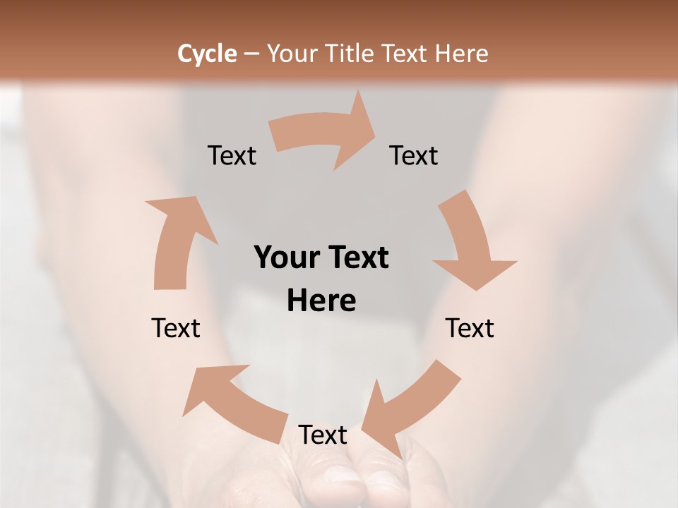 Traditionallly Female Hugging PowerPoint Template