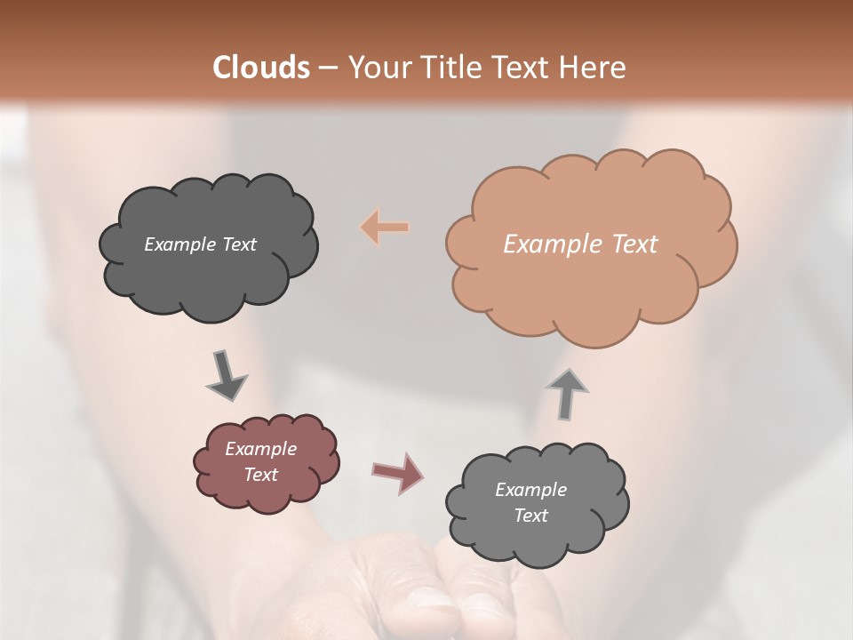 Traditionallly Female Hugging PowerPoint Template