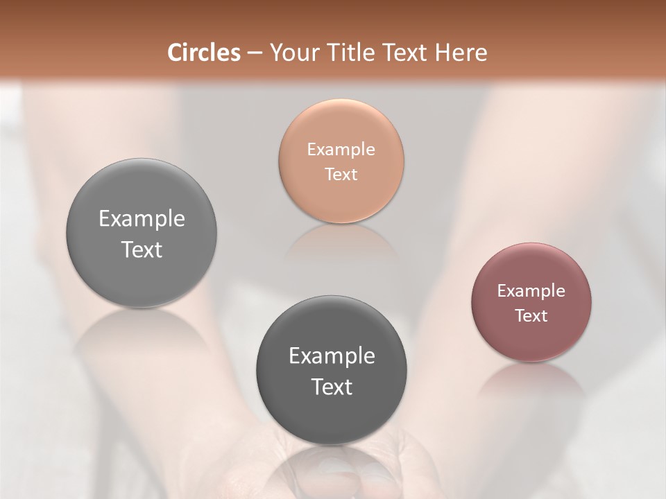 Traditionallly Female Hugging PowerPoint Template