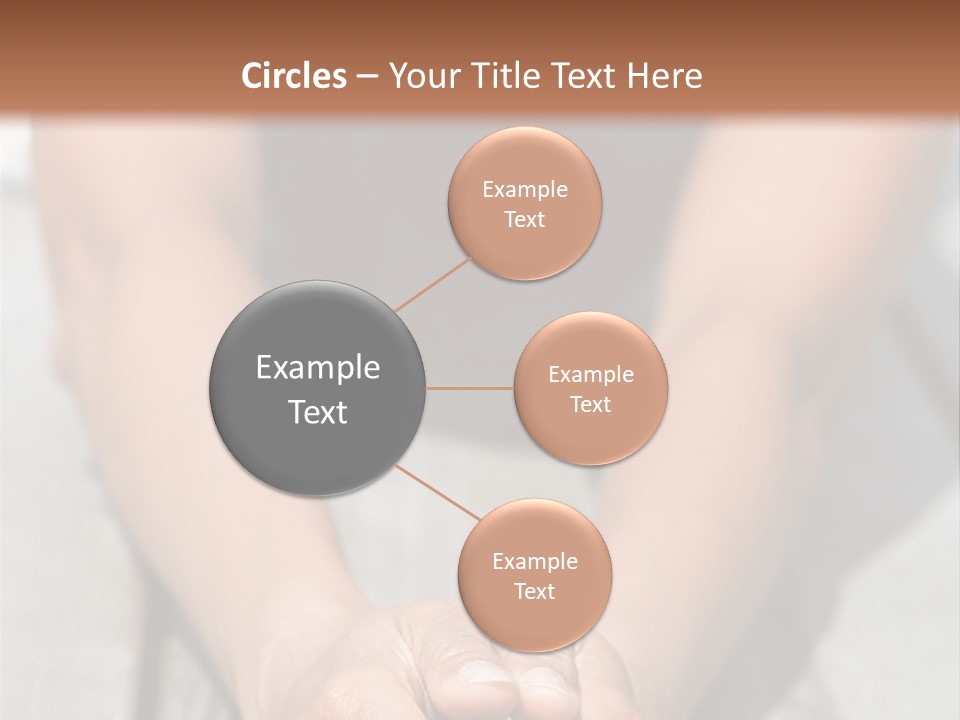 Traditionallly Female Hugging PowerPoint Template