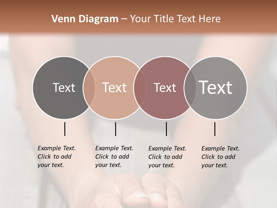 Traditionallly Female Hugging PowerPoint Template