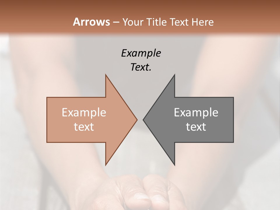 Traditionallly Female Hugging PowerPoint Template