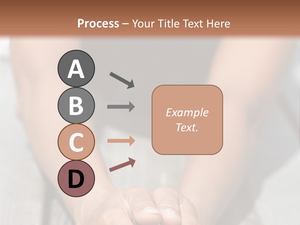 Traditionallly Female Hugging PowerPoint Template
