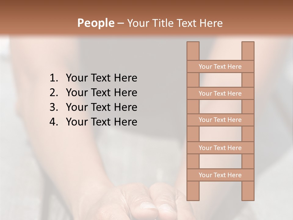 Traditionallly Female Hugging PowerPoint Template