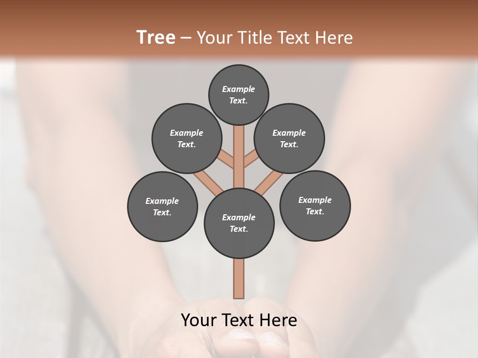 Traditionallly Female Hugging PowerPoint Template