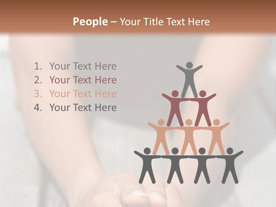 Traditionallly Female Hugging PowerPoint Template