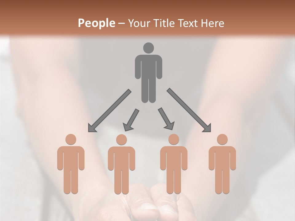 Traditionallly Female Hugging PowerPoint Template