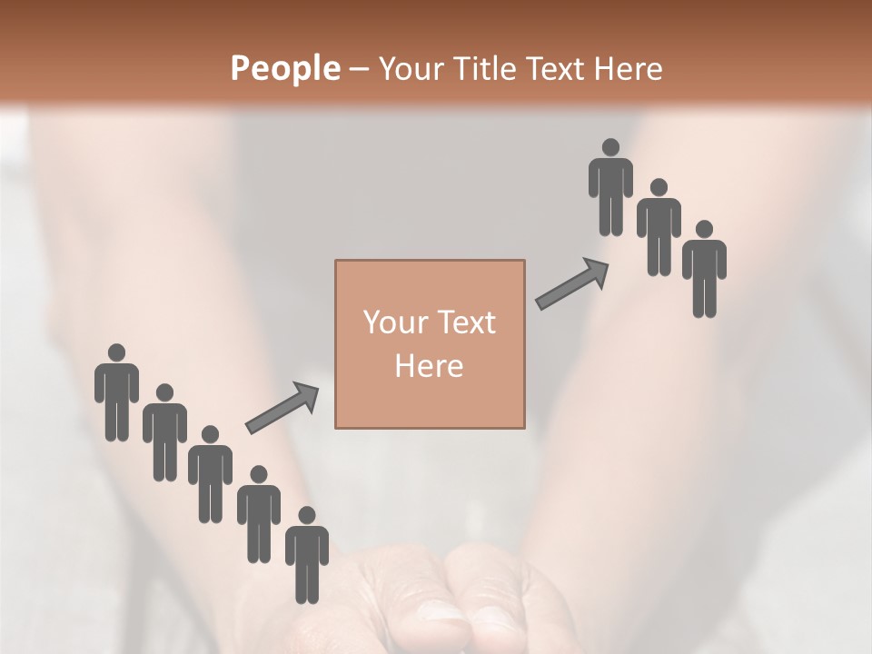 Traditionallly Female Hugging PowerPoint Template