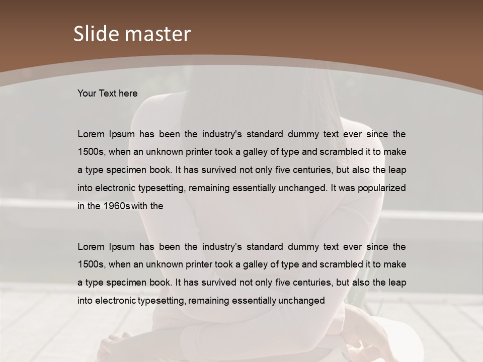 Illuminate Grown Up Oversized PowerPoint Template