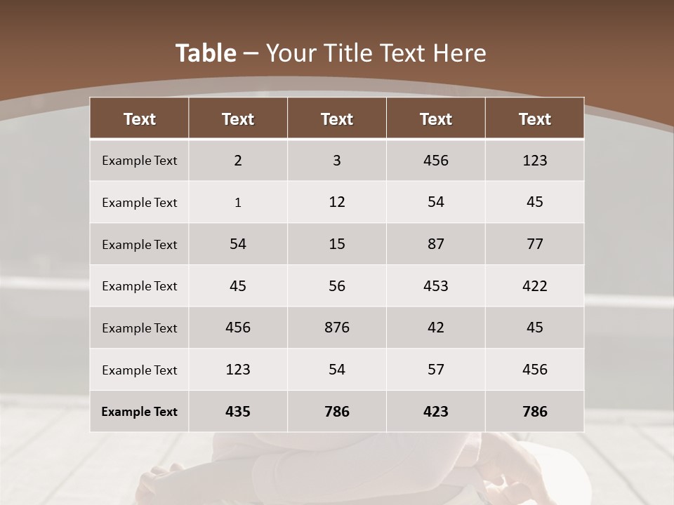 Illuminate Grown Up Oversized PowerPoint Template