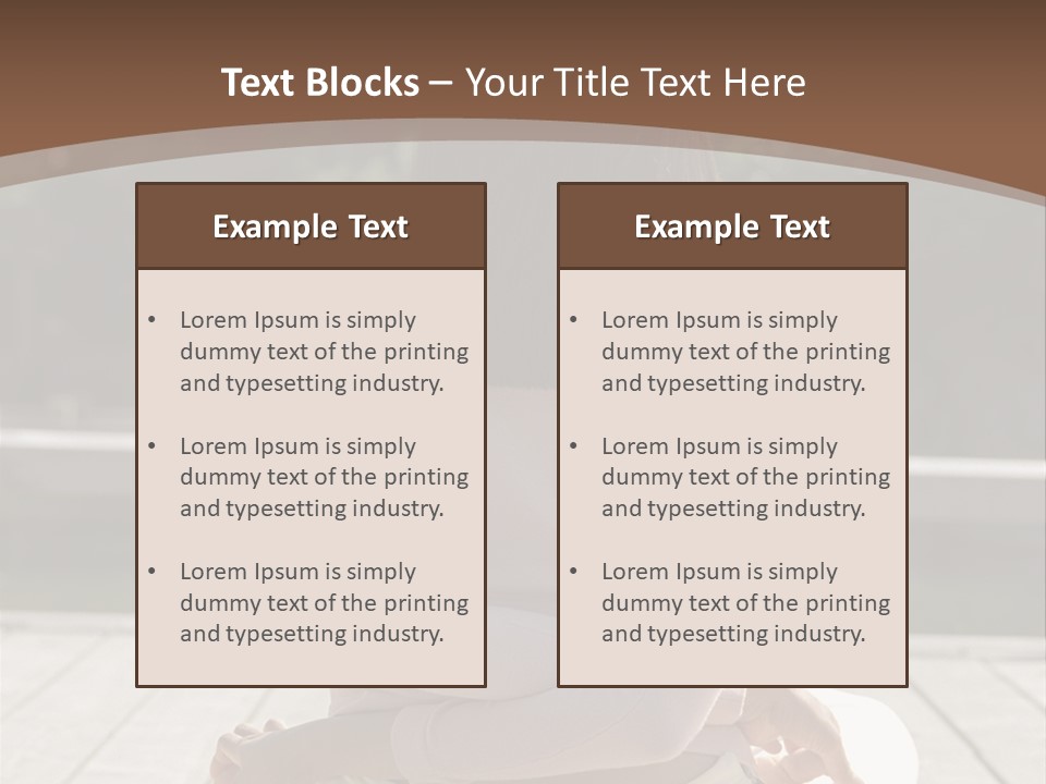 Illuminate Grown Up Oversized PowerPoint Template