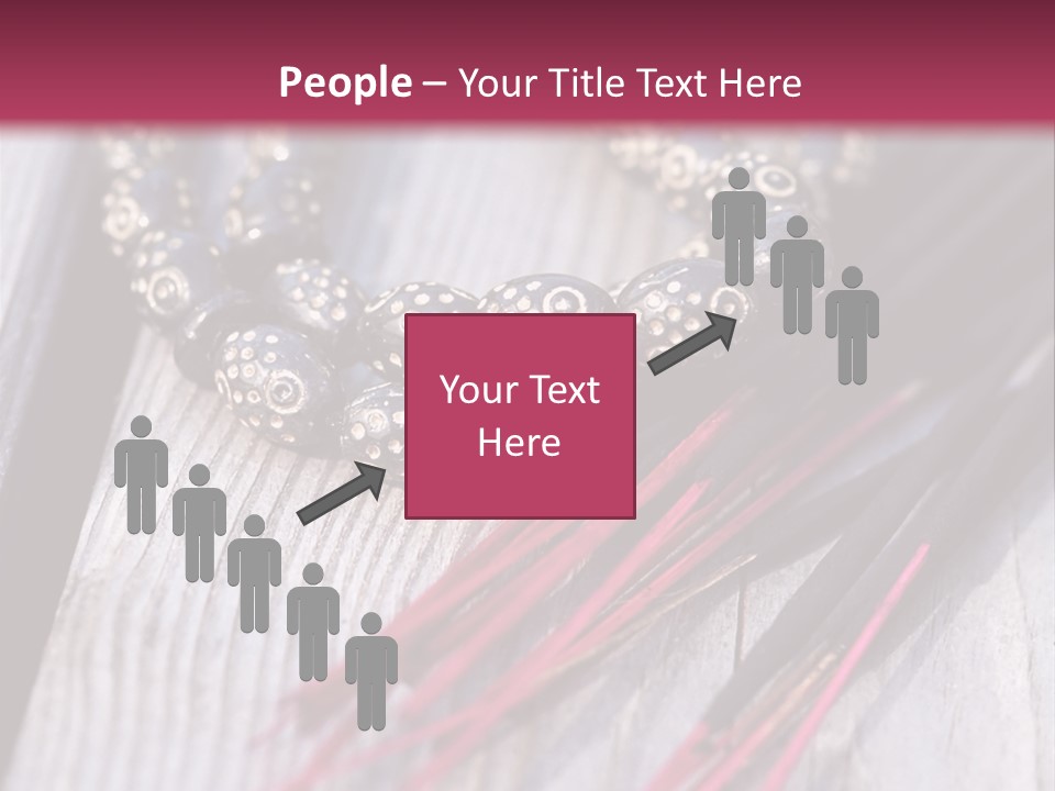 Heteroual Couple Shape Guy PowerPoint Template