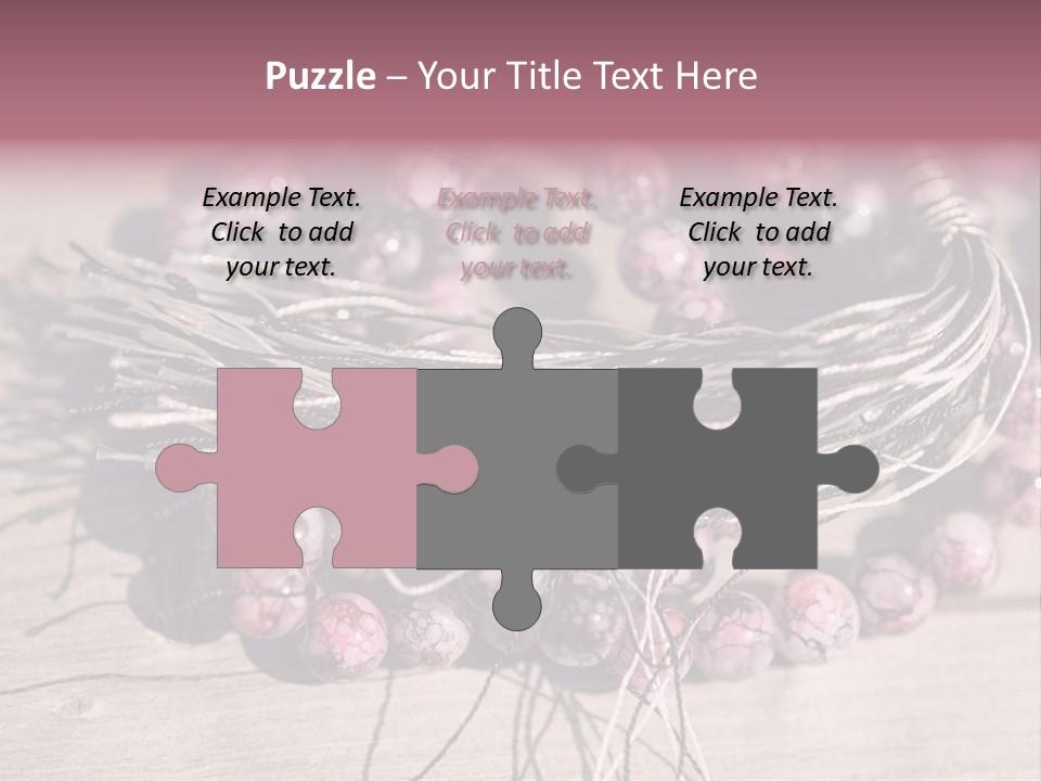 Couple Outside Outdoor PowerPoint Template