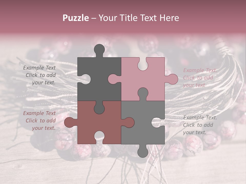 Couple Outside Outdoor PowerPoint Template