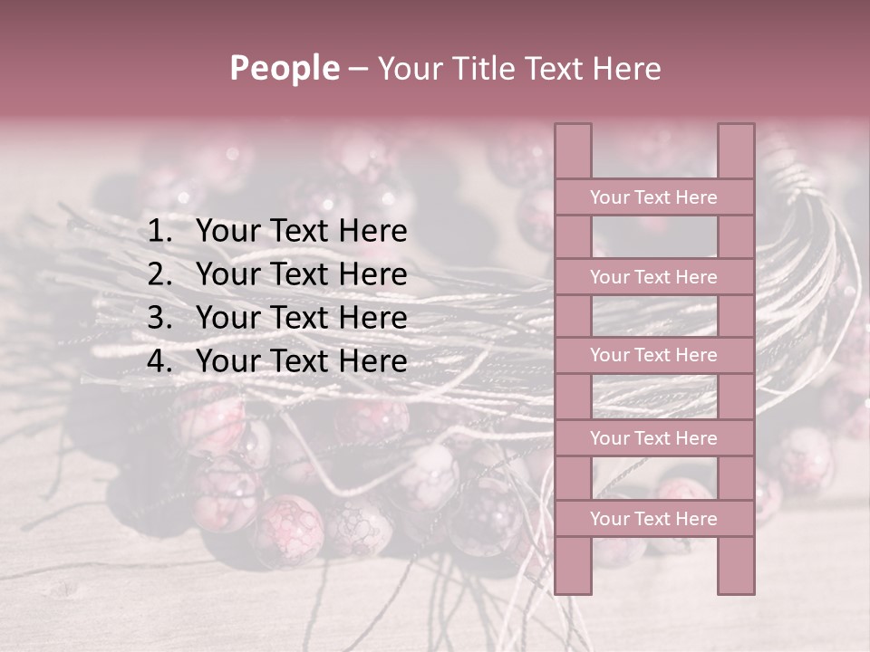 Couple Outside Outdoor PowerPoint Template