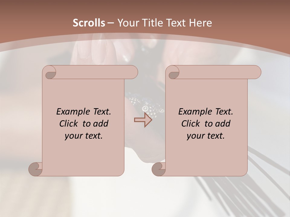 Guy Hugging Evenings PowerPoint Template