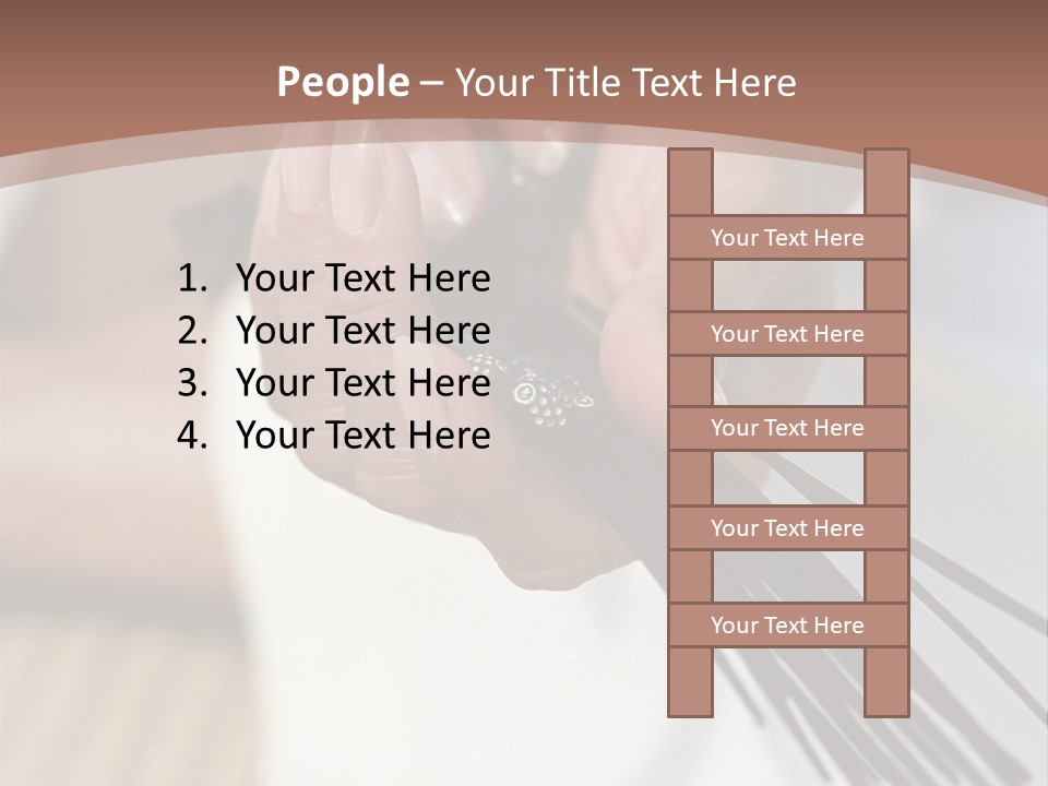 Guy Hugging Evenings PowerPoint Template