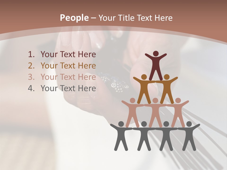 Guy Hugging Evenings PowerPoint Template