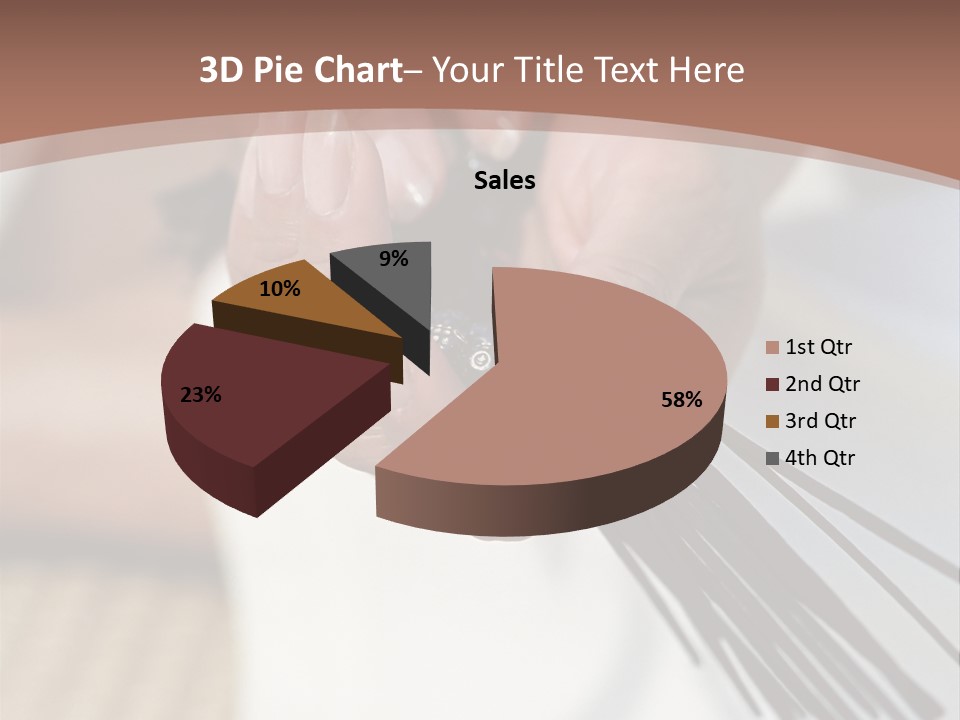 Guy Hugging Evenings PowerPoint Template