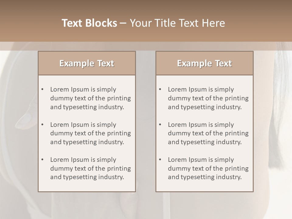 Hugs Guy Tradition PowerPoint Template