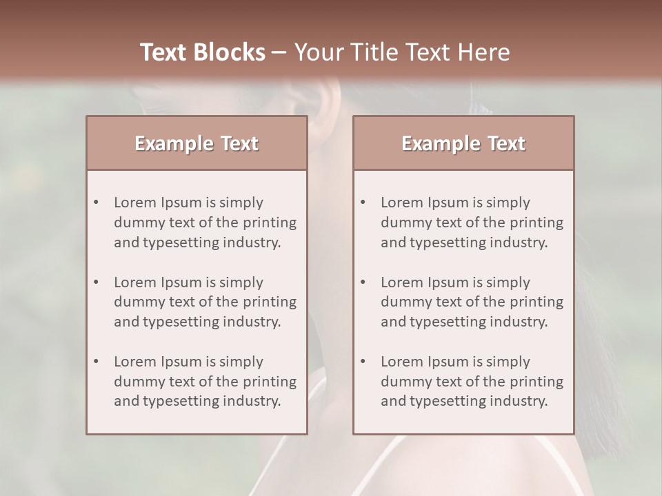 Enjoyment Look Tradition PowerPoint Template