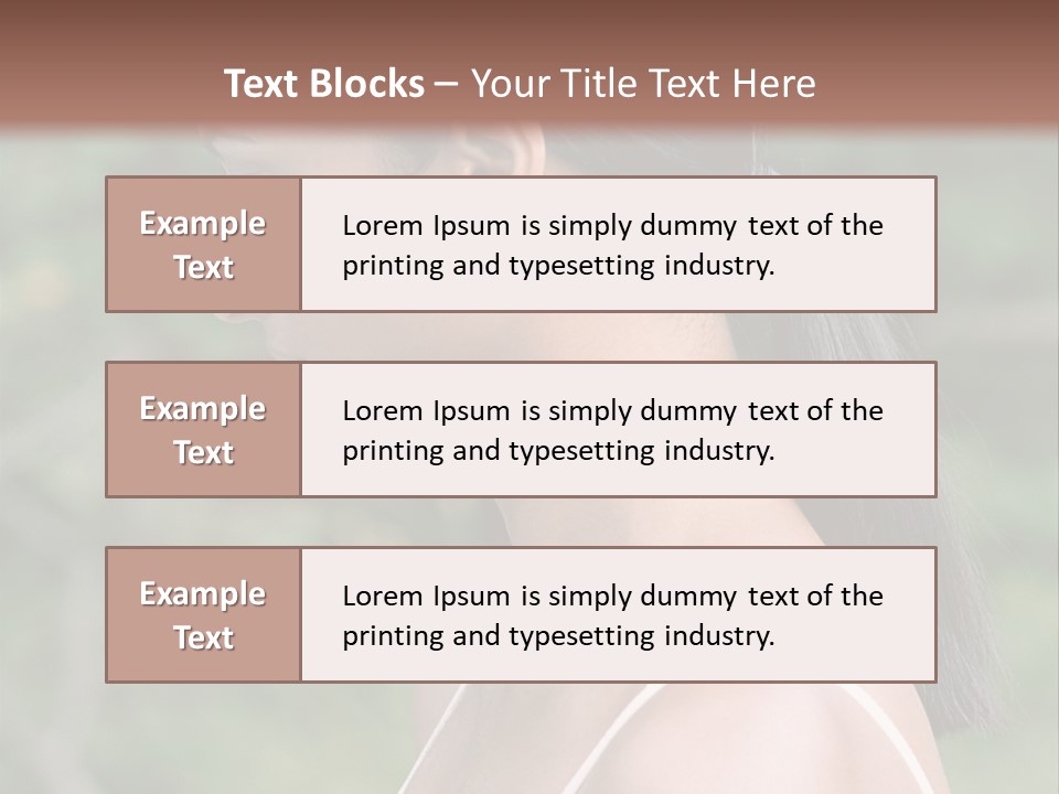 Enjoyment Look Tradition PowerPoint Template