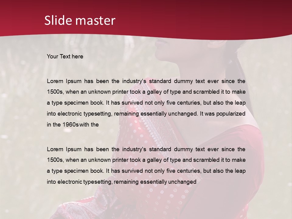 Amusement Park Rides Embracing Positivity PowerPoint Template