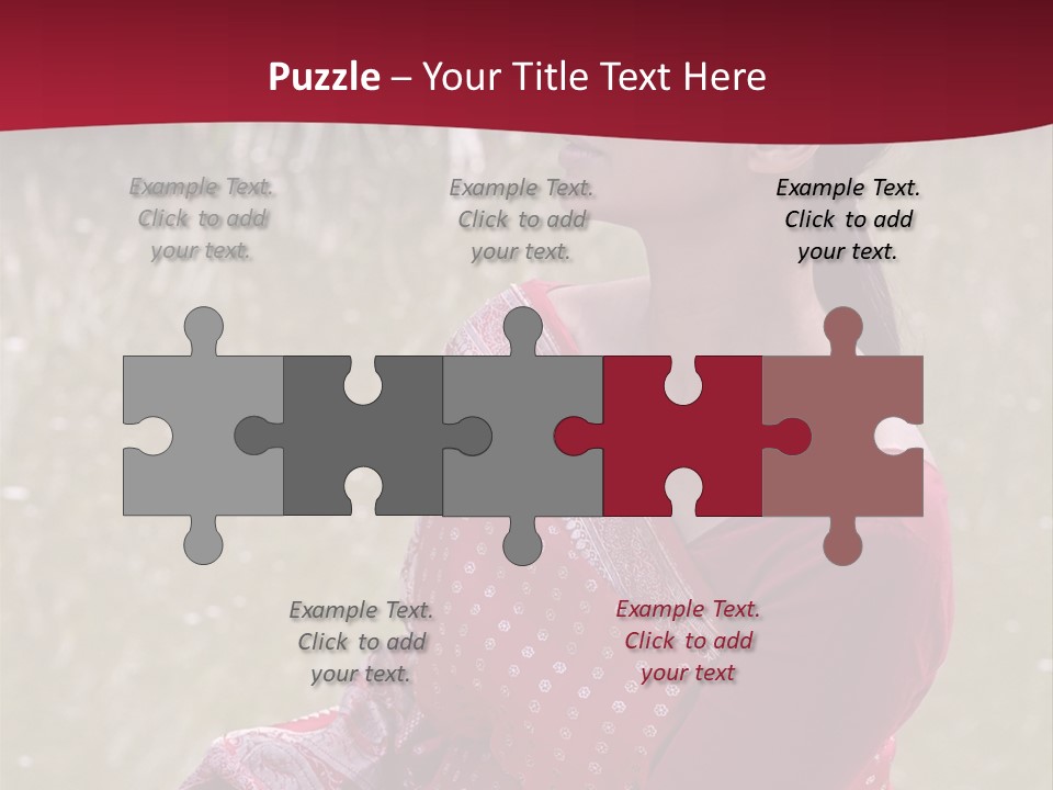 Amusement Park Rides Embracing Positivity PowerPoint Template