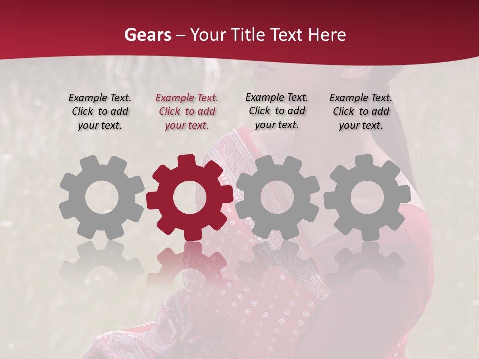 Amusement Park Rides Embracing Positivity PowerPoint Template