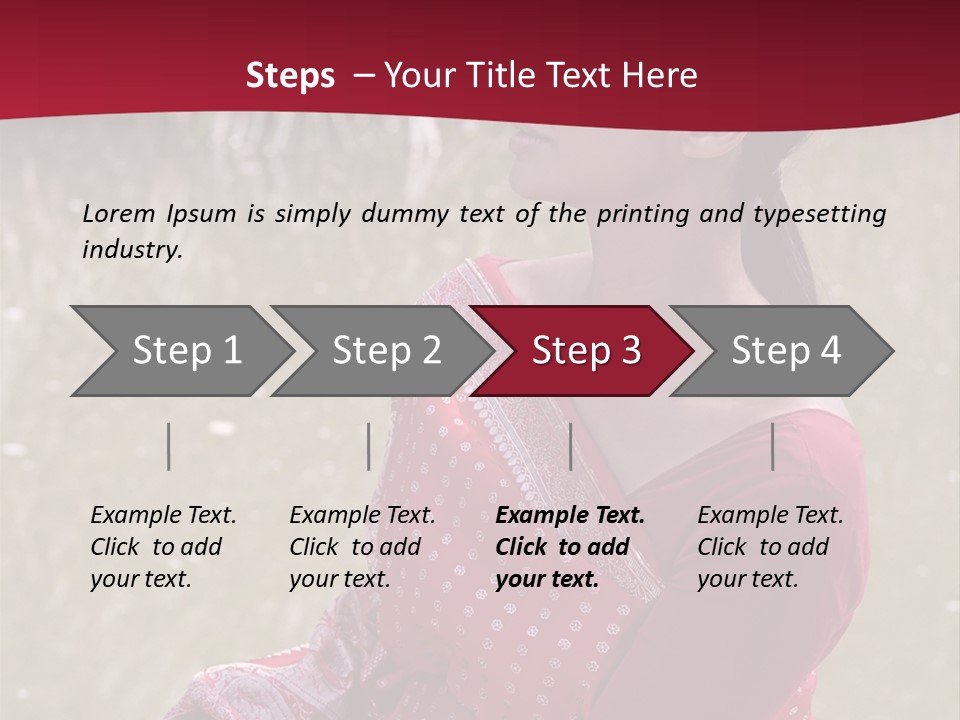 Amusement Park Rides Embracing Positivity PowerPoint Template