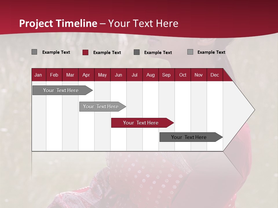 Amusement Park Rides Embracing Positivity PowerPoint Template