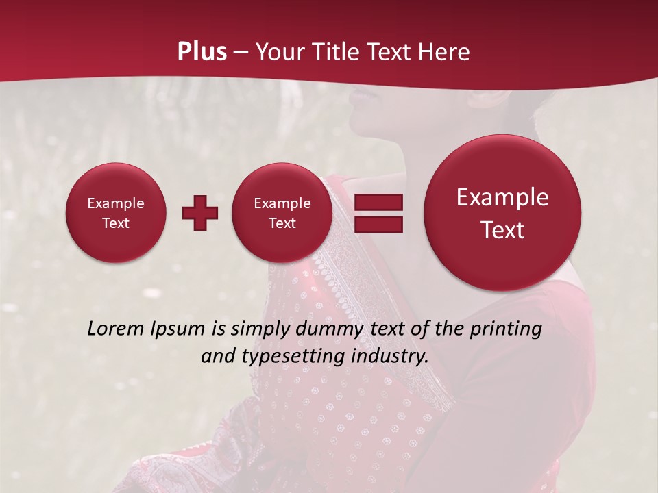 Amusement Park Rides Embracing Positivity PowerPoint Template