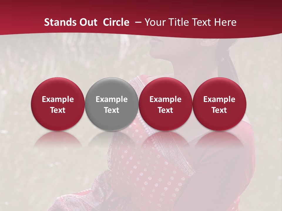 Amusement Park Rides Embracing Positivity PowerPoint Template