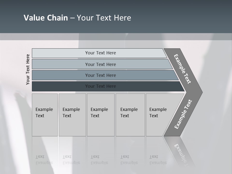 Outside Sizes Females PowerPoint Template