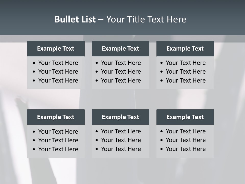 Outside Sizes Females PowerPoint Template