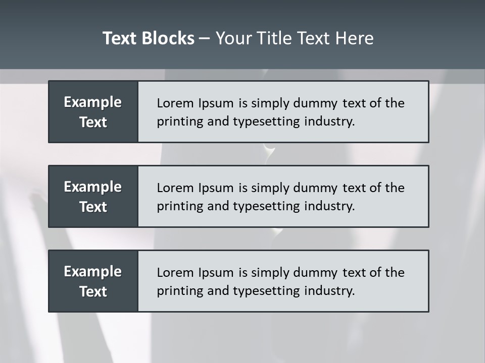 Outside Sizes Females PowerPoint Template