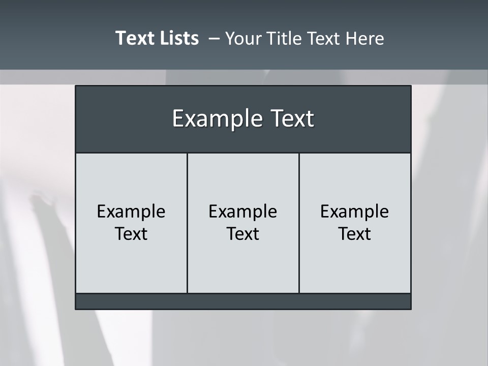 Outside Sizes Females PowerPoint Template
