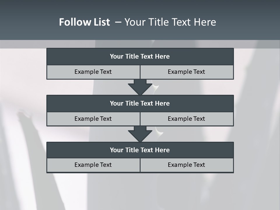Outside Sizes Females PowerPoint Template