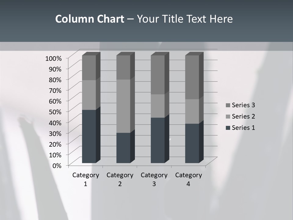 Outside Sizes Females PowerPoint Template