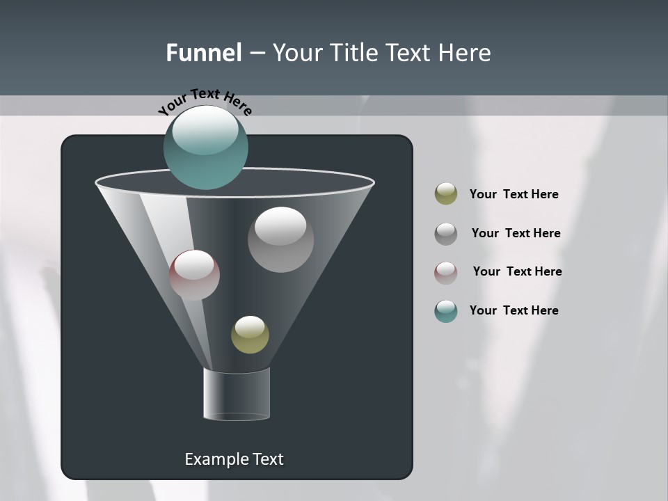 Outside Sizes Females PowerPoint Template
