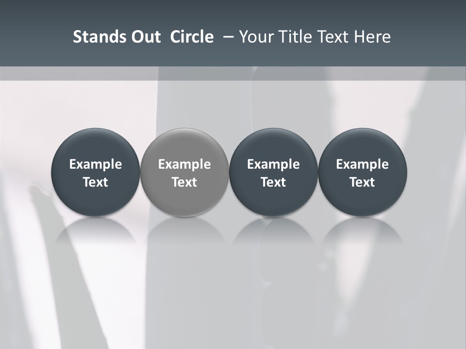 Outside Sizes Females PowerPoint Template